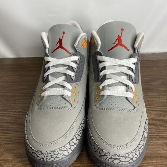 Nike Air Jordan 3 Cool Grey Men’s Size 10 Retro 2021 Basketball Shoes CT8532-01 main image 9